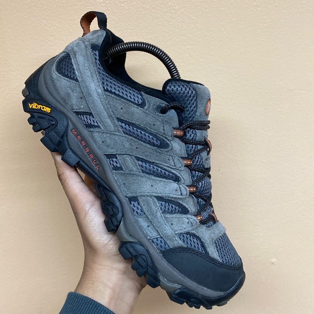 Merrell Moab 2 Ventilator Waterproof Hiking Shoes Beluga Size 8.5 J06015 - Picture 8 of 16